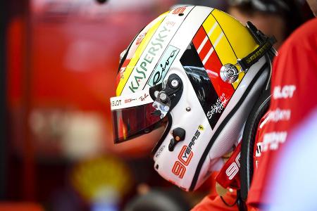 Hommage-Helmdesigns in der Formel 1