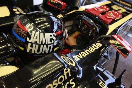 Hommage-Helmdesigns in der Formel 1