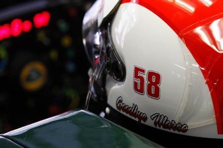 Hommage-Helmdesigns in der Formel 1