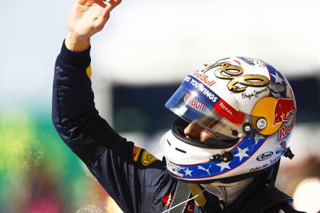 Hommage-Helmdesigns in der Formel 1