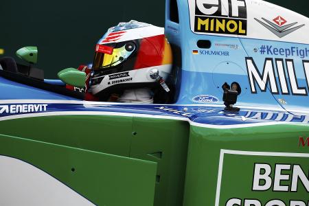 Hommage-Helmdesigns in der Formel 1