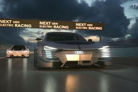 Spektakuläre DTM-Konzeptstudie mit Elektroantrieb