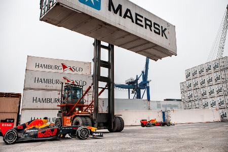 Backstage: Red-Bull-Filmtag in den Niederlanden mit Verstappen