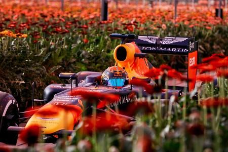 Backstage: Red-Bull-Filmtag in den Niederlanden mit Verstappen