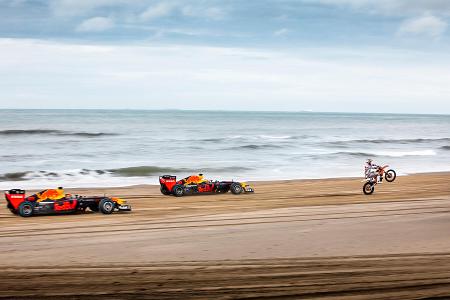 Backstage: Red-Bull-Filmtag in den Niederlanden mit Verstappen