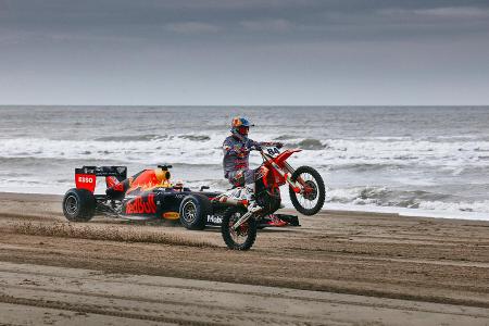 Backstage: Red-Bull-Filmtag in den Niederlanden mit Verstappen