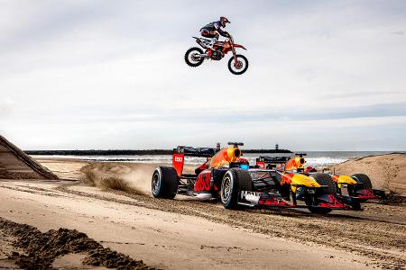 Backstage: Red-Bull-Filmtag in den Niederlanden mit Verstappen