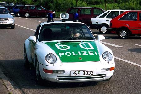 Historische Polizeifahrzeuge in Deutschland: Porsche 911