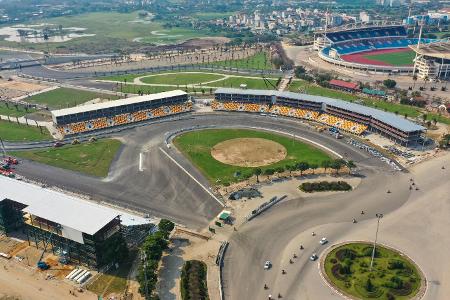 Fertigstellung der Formel-1-Strecke in Vietnam
