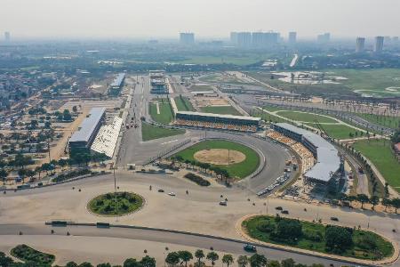 Fertigstellung der Formel-1-Strecke in Vietnam