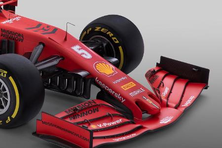 Formel 1 2020: Der neue Ferrari SF1000 von Sebastian Vettel in Bildern