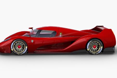 Präsentation des Glickenhaus SCG007 Hypercar