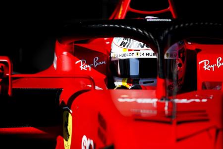 Erste Fotos von Sebastian Vettel im Ferrari SF1000