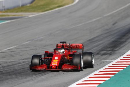 Erste Fotos von Sebastian Vettel im Ferrari SF1000