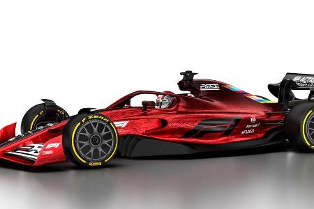 So werden die Formel-1-Autos ab der Saison 2021 aussehen