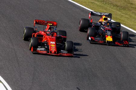 Wieder kracht es zwischen Verstappen & Leclerc: In Japan schon in Runde 1