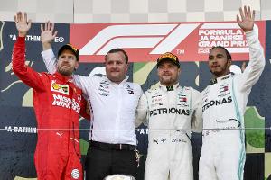 Valtteri Bottas holte in Suzuka den ersten Sieg seit Baku