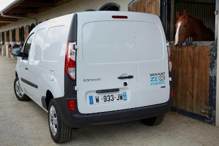 Renault Kangoo und Master mit Brennstoffzellen-Technik