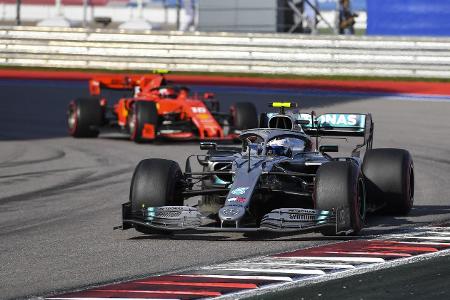 Momentaufnahme: In Sotschi fuhr Mercedes vor Ferrari ins Ziel