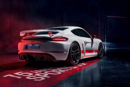 Porsche zeigt Sondermodell 718 Cayman GT4 Sports Cup Edition