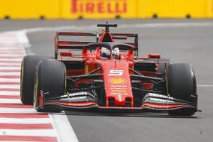 Sebastian Vettel setzt die Bestzeit am Freitag