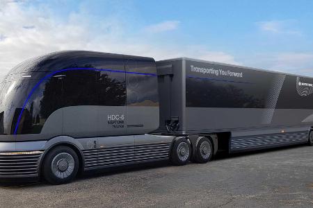 Hyundai HDC-6 Neptune: Wasserstoff-LKW mit Science-Fiction-Design