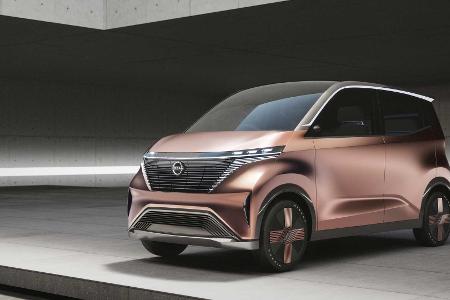 Nissan IMk Concept: Elektro-Kleinstwagen auf der Tokyo Motor Show 2019