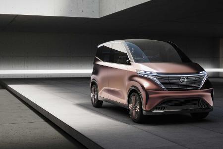 Nissan IMk Concept: Elektro-Kleinstwagen auf der Tokyo Motor Show 2019