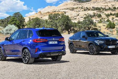 BMW X5 M und X6 M debütieren mit bis zu 625 PS