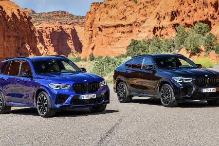 BMW X5 M und X6 M debütieren mit bis zu 625 PS