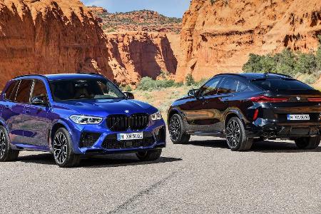 BMW X5 M und X6 M debütieren mit bis zu 625 PS