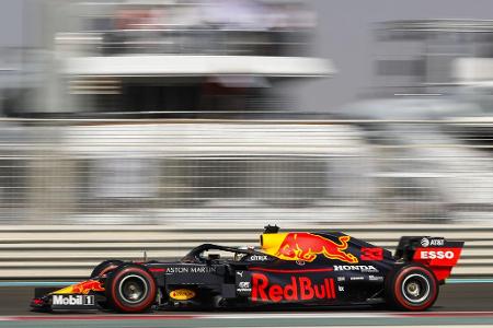 Max Verstappen sorgte für Abwechslung bei den Bestzeiten in Abu Dhabi