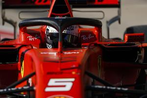 Sebastian Vettel steht am Sonntag in Austin auf P2