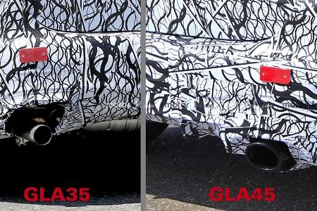 Mercedes GLA:-Neue Version soll zehn Zentimeter höher werden