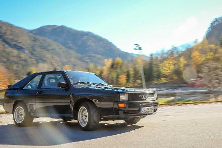 Zeitreise: Unterwegs im Audi Sport quattro von 1984
