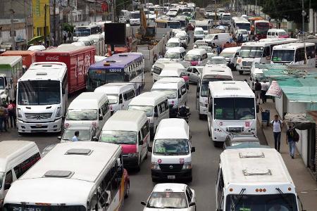 April 14, 2016 - Mexico - NAUCALPAN, Mex.- City_Ciudad-Tran...
