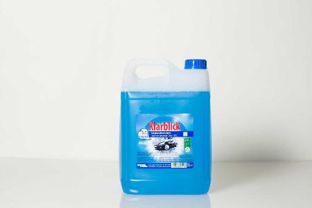 Winterscheibenreiniger im GTÜ-Test: Nicht jede Fertigmischung ist gut