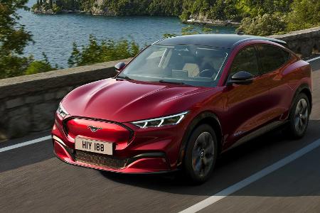 Ford Mustang Mach-E: Elektro-SUV mit bis zu 600 km WLTP-Reichweite