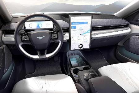 Ford Mustang Mach-E: Elektro-SUV mit bis zu 600 km WLTP-Reichweite