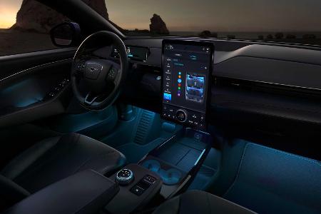 Ford Mustang Mach-E: Elektro-SUV mit bis zu 600 km WLTP-Reichweite