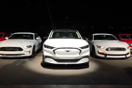 Ford Mustang Mach-E: Elektro-SUV mit bis zu 600 km WLTP-Reichweite