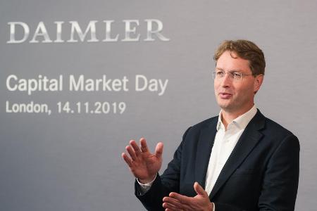 Daimler-Chef Ola Källenius beim Kapitalmarkttag in London