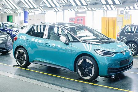 VW ID.3: Produktionsstart in Zwickau mit Bundeskanzlerin Merkel