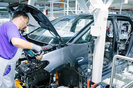 VW ID.3: Produktionsstart in Zwickau mit Bundeskanzlerin Merkel