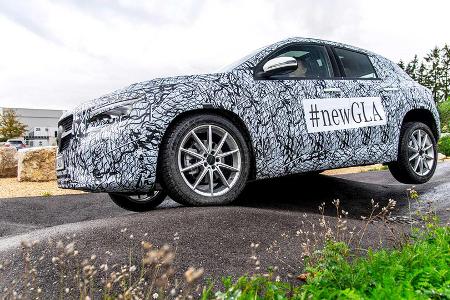 Mercedes GLA (2020): Erste Teaserbilder