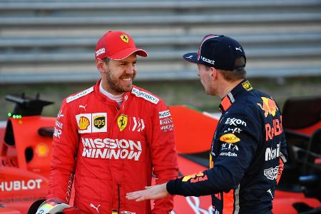 Sebastian Vettel hat den Spieß am Samstag in Brasilien umgedreht ...