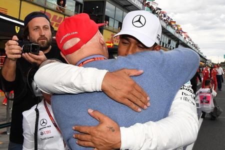 Lewis Hamilton und Niki Lauda hatten ein inniges Verhältnis
