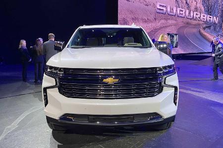 Chevrolet Suburban und Tahoe (2021): Neue Mega-SUVs vorgestellt