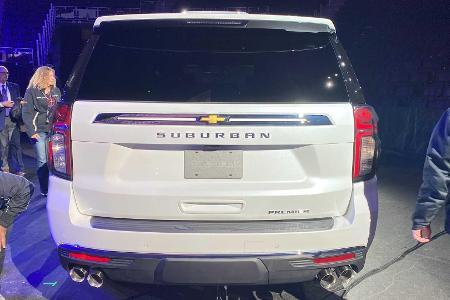 Chevrolet Suburban und Tahoe (2021): Neue Mega-SUVs vorgestellt