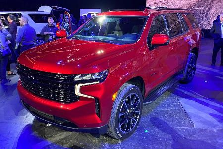 Chevrolet Suburban und Tahoe (2021): Neue Mega-SUVs vorgestellt